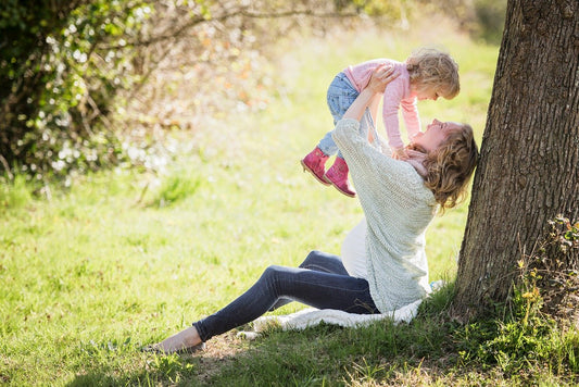 a mom and her baby girl