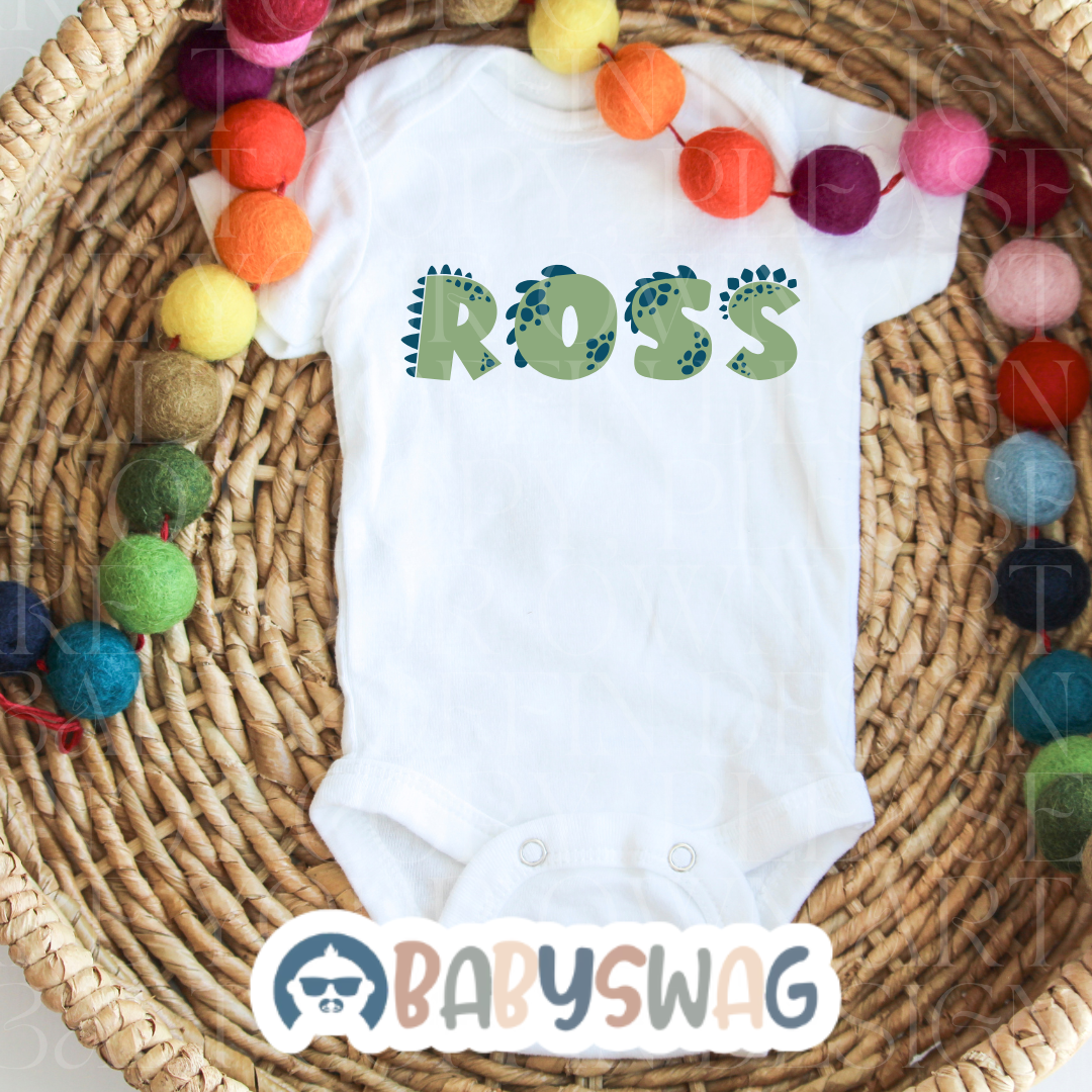 Dinosaur Letter Names (Personalize Me)