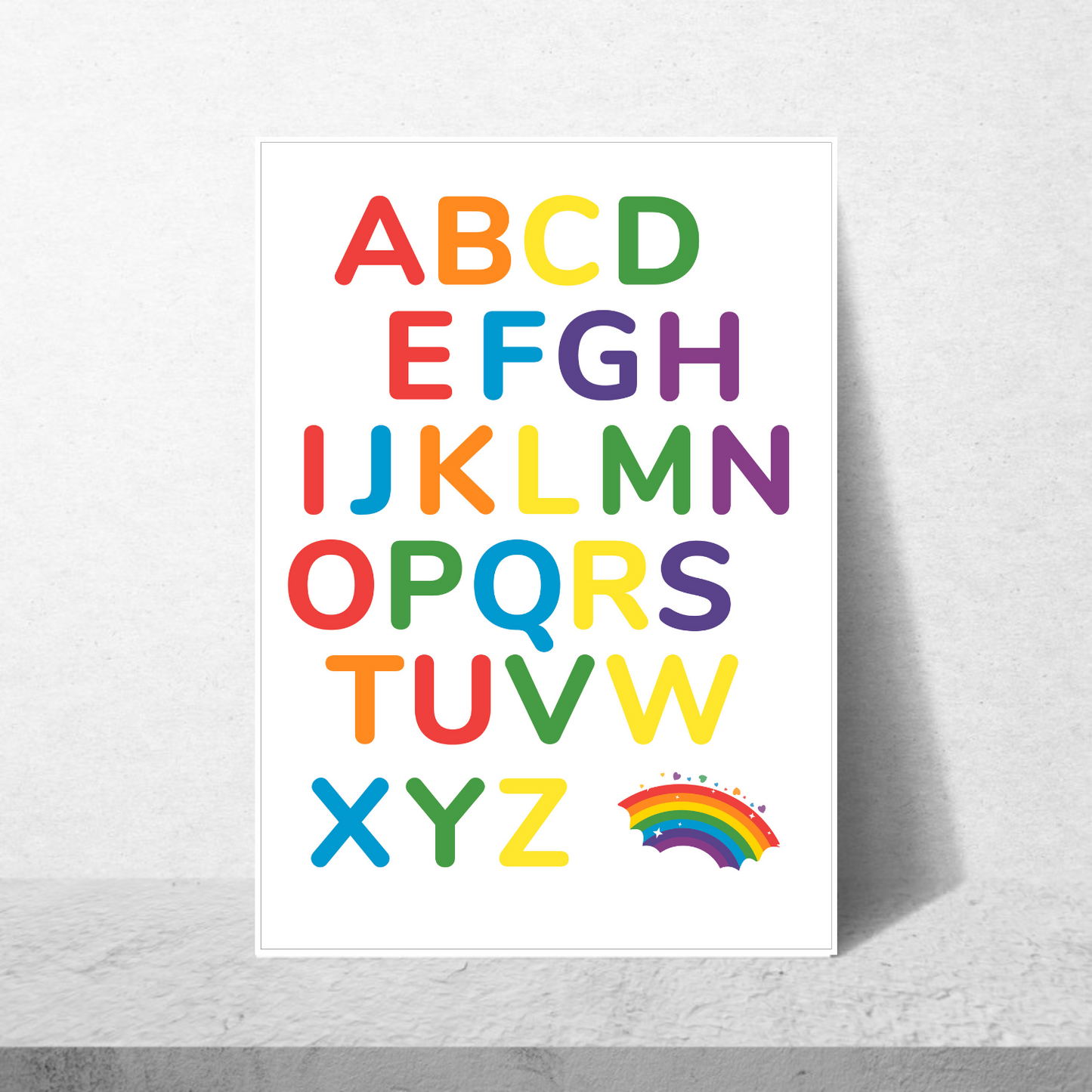 Alphabet Poster