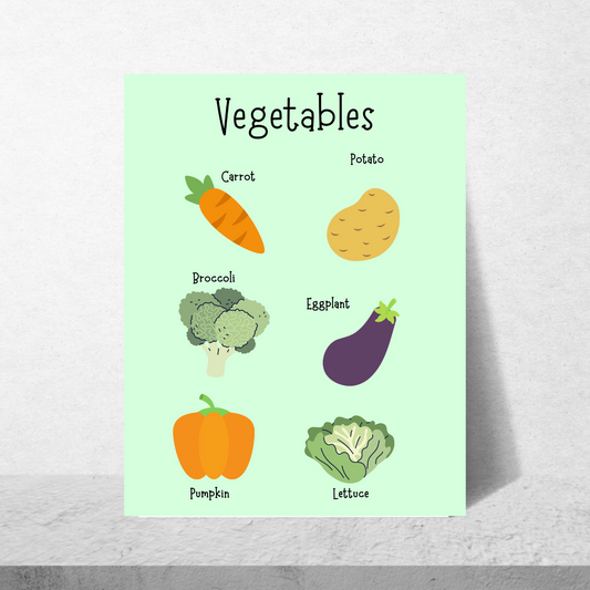 Vegetables Poster
