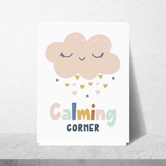 Calming Corner Poster