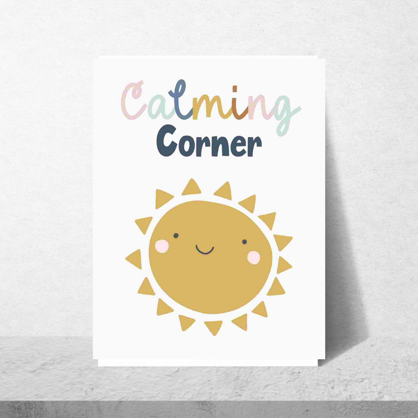 Calming Corner Poster