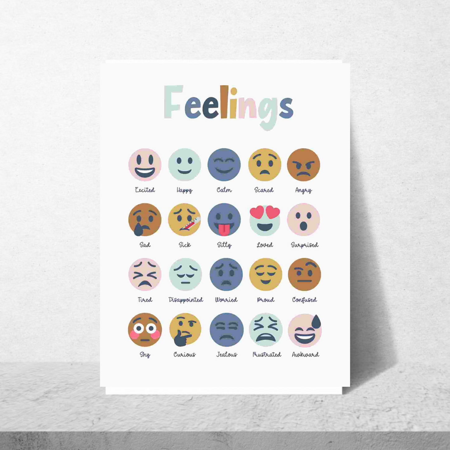 Feelings Poster