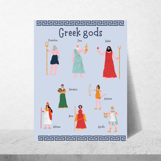 Greek Gods Poster