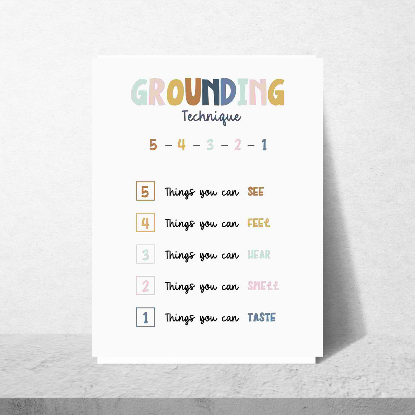 Grounding Technique Poster