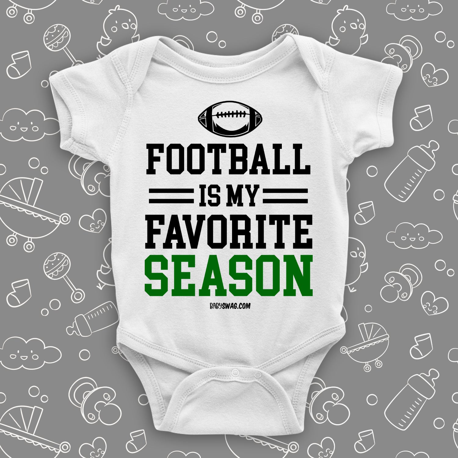 Football onesies for discount adults