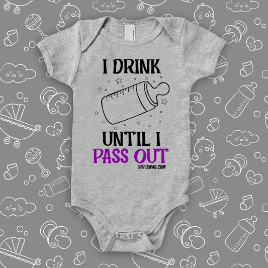 I Drink Until I Pass Out