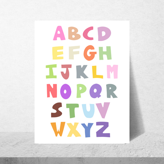 Alphabet Poster