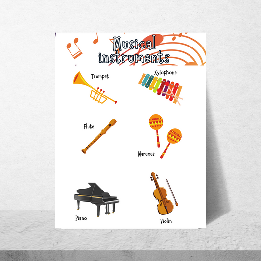 Musical Instruments Poster