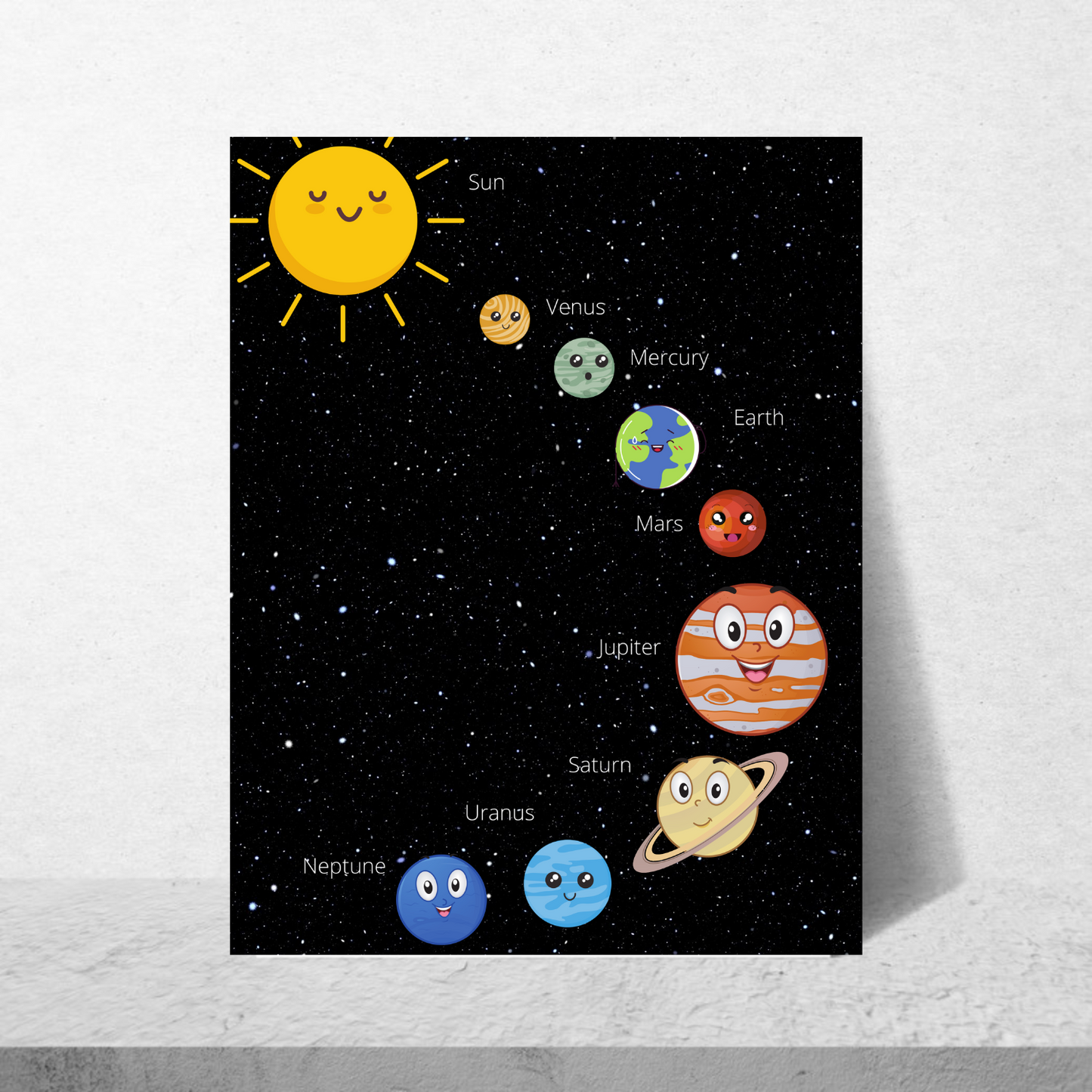 Solar System Poster