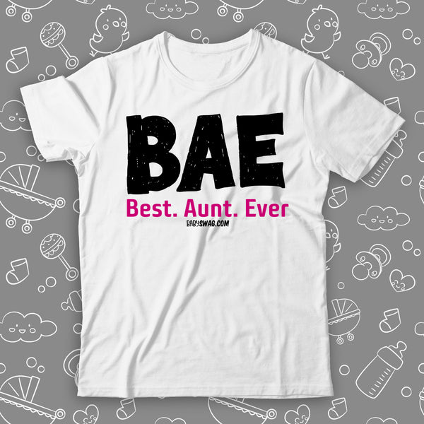 bae best aunt ever shirt