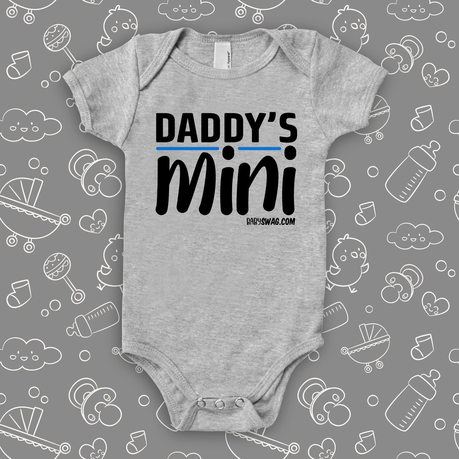 Daddy's mini me sales onesie