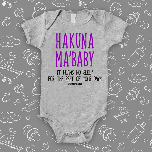 Hakuna Ma'Baby