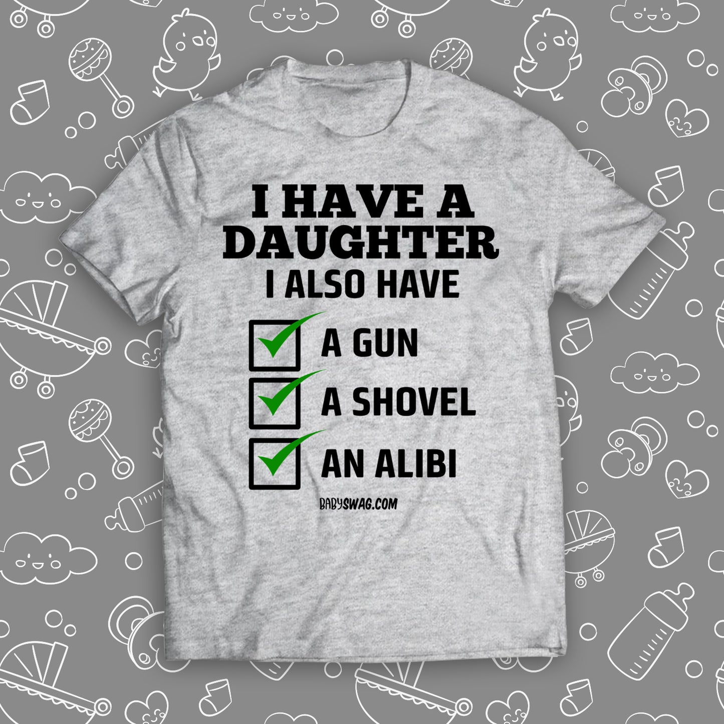 I Have A Daughter Checklist