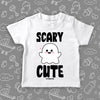 The "Scary Cute" toddler graphic tees in white