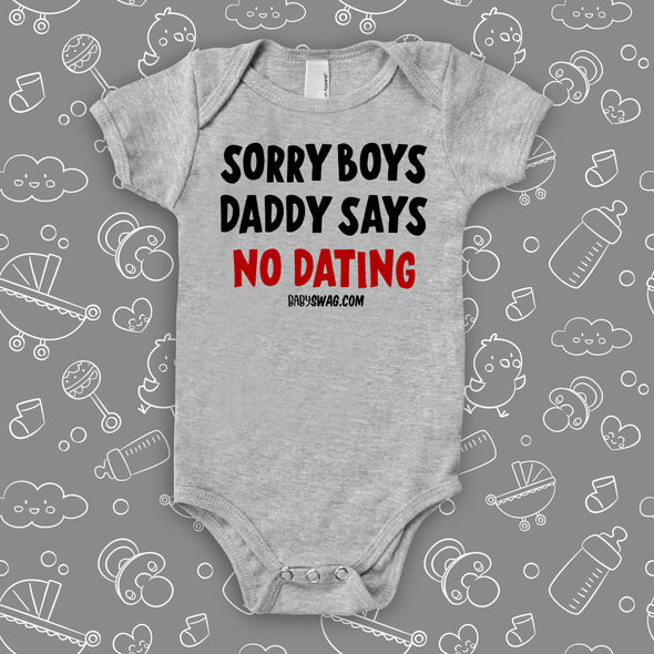 Sorry Boys Daddy Says No Dating