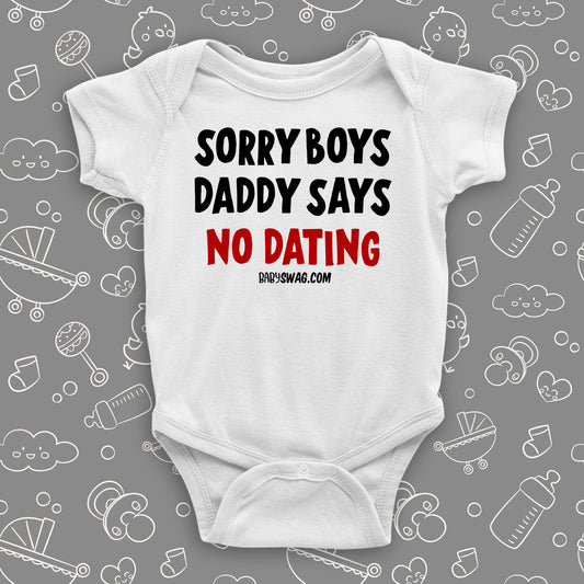 Sorry Boys Daddy Says No Dating